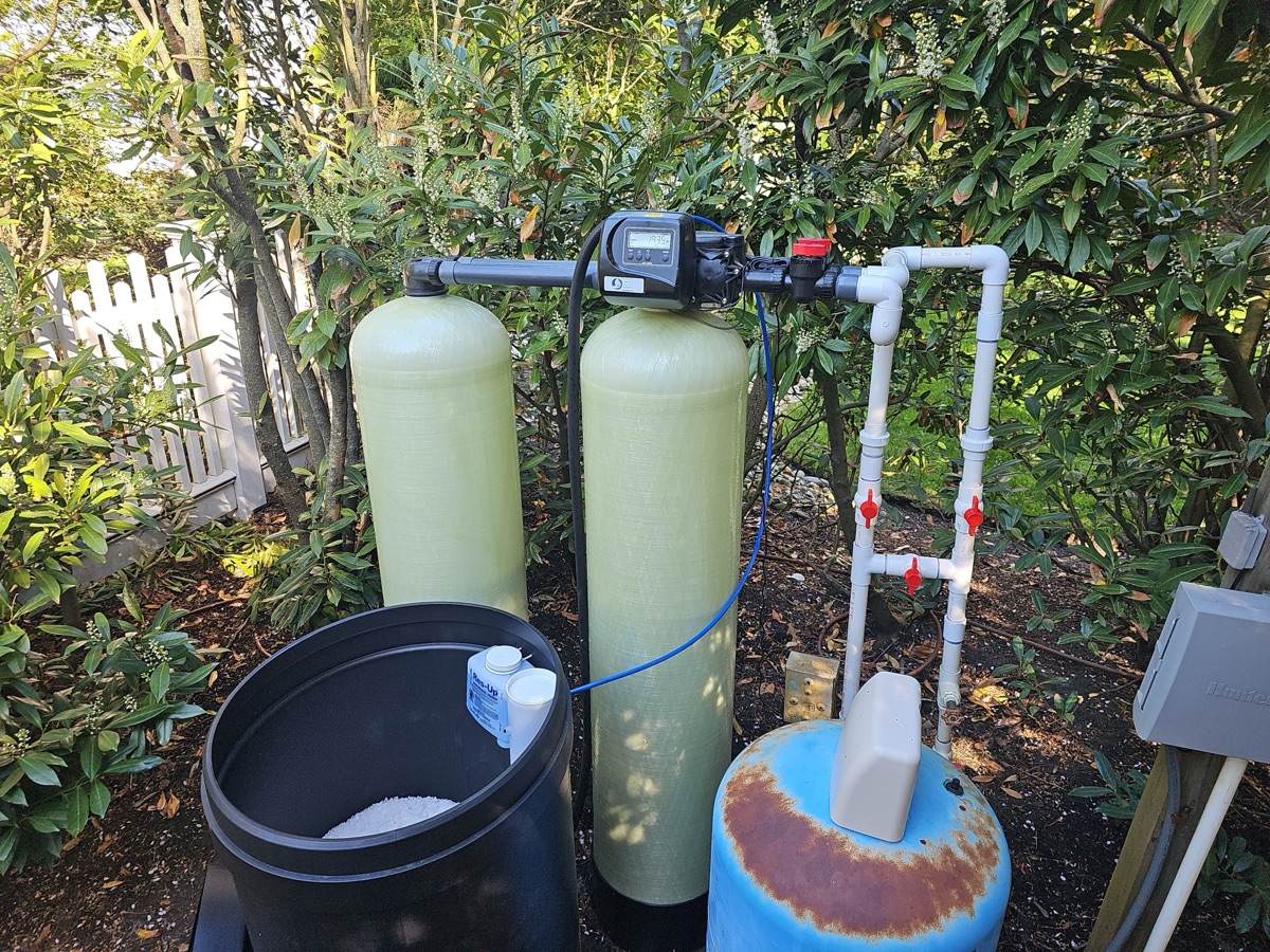 Whole-house water treatment system installed by Patterson's